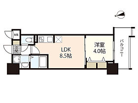 S-RESIDENCE本川町afford  ｜ 広島県広島市中区本川町3丁目（賃貸マンション1LDK・4階・29.98㎡） その2