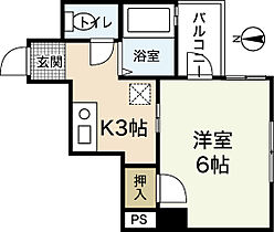 広島県広島市中区中島町（賃貸マンション1K・4階・19.47㎡） その2