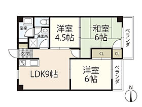 ＦＯＲＷＥＳＴ長束  ｜ 広島県広島市西区新庄町（賃貸マンション3LDK・2階・56.60㎡） その2