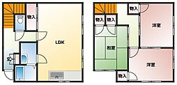 メゾン梶山 3LDKの間取図画像