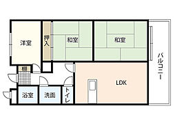 ふぁみーゆ舟入南 3LDKの間取図画像