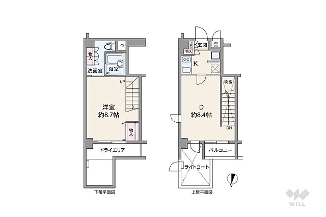 間取り アルテシモシエロ 1階/-
