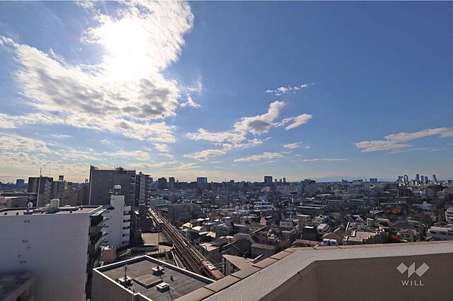 バルコニー マイキャッスル大森町エクセレントステージ 13階/-