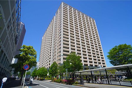 レジデンス・ザ・武蔵小杉の外観(南西側から)外観