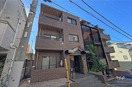 サンヴァリュー上池台の外観(北東側から)