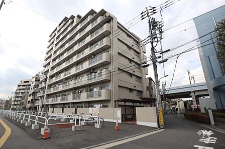 ニックハイム京浜蒲田第の外観(北東側から)
