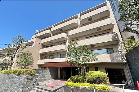 朝日目黒マンションの外観(南側から)