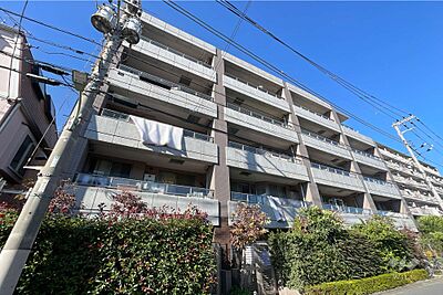 外観：クレッセント新蒲田の外観（南側から）