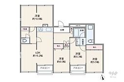 間取図画像 4LDK