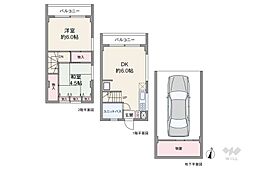 シャンブル駒沢 3Kの間取図画像