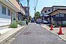 外観：物件の北側前面道路（西側から）［2026年8月25日撮影］