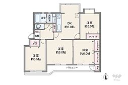 間取図画像 4DK