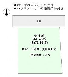 物件画像 中西町　売地