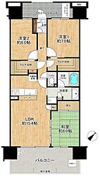 ソフィア松戸 3LDKの間取図画像