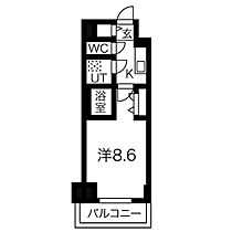 愛知県名古屋市中村区名駅南1丁目（賃貸マンション1K・2階・26.66㎡） その2