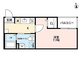 シャンピオナ  ｜ 愛知県名古屋市中村区西米野町3丁目（賃貸アパート1K・1階・24.30㎡） その2