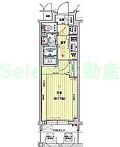 愛知県名古屋市中区上前津2丁目（賃貸マンション1K・13階・24.13㎡） その2