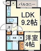 LeoAries  ｜ 愛知県名古屋市中村区若宮町4丁目（賃貸アパート1LDK・2階・32.15㎡） その2