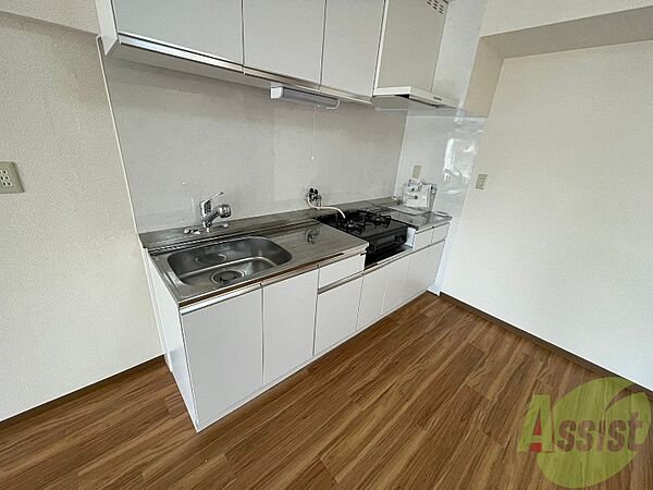 画像5:調理スペースも広く、冷蔵庫や棚も問題なく置けそうですね。