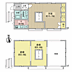 間取り：木造2階建て　間取り