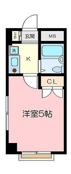 マリオ能見台 ｜神奈川県横浜市金沢区能見台通(賃貸マンション1K・3階・15.50㎡)の写真 その2