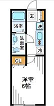 神奈川県横浜市港南区上大岡東１丁目（賃貸アパート1K・1階・19.87㎡） その2