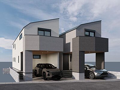 外観:【イメージパース】洗練されたデザインと快適な居住性を兼ね備えた住まい。暮らしやすさに配慮した間取りと充実した設備が、家族の毎日にゆとりと心地よさをもたらします。 外観:【イメージパース】洗練されたデザインと快適な居住性を兼ね備えた住まい。暮らしやすさに配慮した間取りと充実した設備が、家族の毎日にゆとりと心地よさをもたらします。