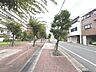 外観：前面道路含む現地写真
