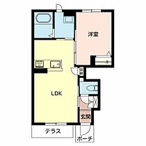 ケンタッキーブルーグラス 103 ｜ 兵庫県三木市福井2丁目11-6（賃貸アパート1LDK・1階・40.80㎡） その2