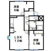 ラメール高砂Ｂ棟 203 ｜ 兵庫県高砂市伊保港町1丁目3-17-1（賃貸アパート2LDK・2階・53.00㎡） その2