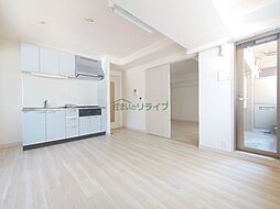 東京メトロ日比谷線 茅場町駅 徒歩3分の賃貸マンション 12階2LDKのリビング/ダイニング