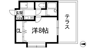 宝ハイツ  ｜ 兵庫県宝塚市川面6丁目（賃貸マンション1K・1階・23.30㎡） その2