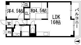 シャルマン山手  ｜ 大阪府池田市畑3丁目（賃貸マンション2LDK・2階・60.00㎡） その2