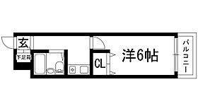 ステラハウス4-800  ｜ 兵庫県西宮市門前町（賃貸マンション1K・3階・18.40㎡） その2