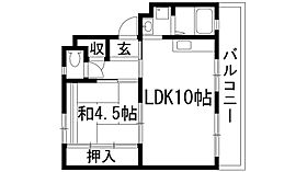 逆瀬川4号棟  ｜ 兵庫県宝塚市野上6丁目（賃貸マンション1LDK・4階・40.00㎡） その2