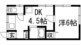 加茂の荘  ｜ 兵庫県川西市加茂1丁目（賃貸アパート1DK・2階・26.40㎡） その2