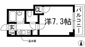 FLOS1  ｜ 兵庫県川西市花屋敷1丁目（賃貸マンション1K・5階・21.13㎡） その2