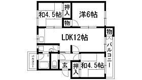 東仁川団地2号棟  ｜ 兵庫県宝塚市鹿塩1丁目（賃貸マンション3LDK・3階・53.90㎡） その2