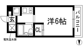 FKマンション  ｜ 兵庫県西宮市門戸荘（賃貸マンション1K・2階・18.00㎡） その2