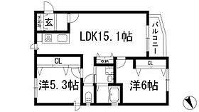 コートヤードハウス石橋  ｜ 大阪府池田市石橋3丁目（賃貸マンション3LDK・3階・60.48㎡） その2