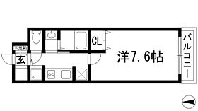 セレノ逆瀬川  ｜ 兵庫県宝塚市小林1丁目（賃貸アパート1K・1階・26.10㎡） その2