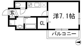 ラグラシア  ｜ 兵庫県川西市火打2丁目（賃貸アパート1K・1階・25.50㎡） その2