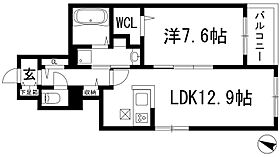 ラ・ジーナ  ｜ 兵庫県伊丹市千僧3丁目（賃貸アパート1LDK・1階・51.63㎡） その2