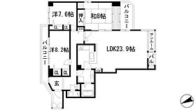 ソリオ宝塚東館  ｜ 兵庫県宝塚市栄町2丁目（賃貸マンション3LDK・5階・112.94㎡） その2