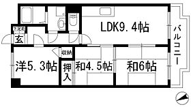 グランドハイツ栄伸  ｜ 兵庫県伊丹市瑞ケ丘4丁目（賃貸マンション3LDK・3階・55.89㎡） その2