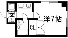 伊藤ガーデンハイツ  ｜ 兵庫県宝塚市山本南2丁目（賃貸マンション1K・4階・21.06㎡） その2