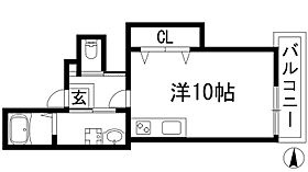 mia小花  ｜ 兵庫県川西市小花1丁目（賃貸アパート1R・2階・38.12㎡） その2