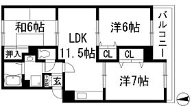 北仁川シティハイツ  ｜ 兵庫県宝塚市鹿塩1丁目（賃貸アパート3LDK・3階・65.00㎡） その2