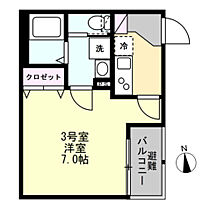 ベイルーム本厚木メゾン 103 ｜ 神奈川県厚木市水引1丁目2-21（賃貸アパート1K・1階・21.76㎡） その2