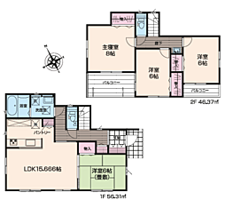 物件画像 大井町上大井 新築分譲住宅